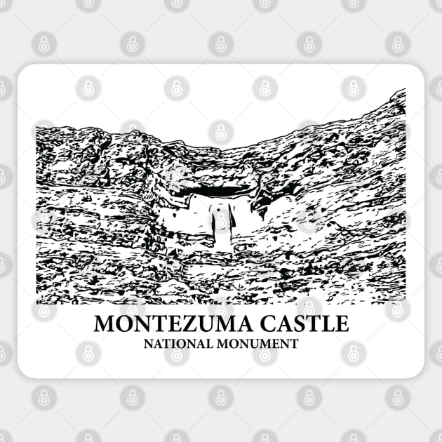 Montezuma Castle National Monument Sticker by Lakeric